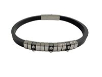 Bracciale Domar Uomo Bracciale acciaio in Acciaio BR 6120